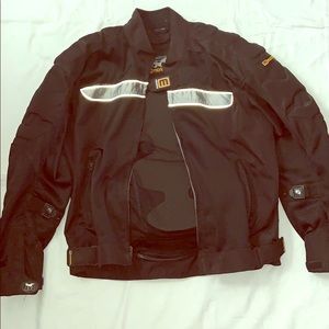 Motoboss motorcycle jacket black